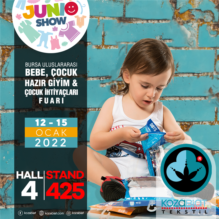 JUNIOSHOW Uluslararası Bebe, Çocuk Hazır Giyim ve İhtiyaçları Fuarı 2022